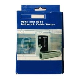 TESTER ELECTRICIDAD COMPROBADOR DE CABLES DE RED