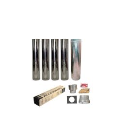 CALEFACTOR A LEA KIT DE TECHO AC.INOX 4" (32098)