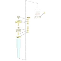 SAMOA REPUESTOS PM 4 REP.BOM.ACEITE VASTAGO 734956