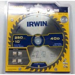 SIERRA P/MADERA IRWIN P/L C/WIDIA 10 X 40D 15185