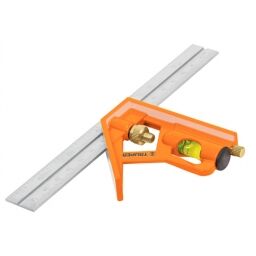 ESCUADRA CARPINTERO COMBINADA TRUPER C/NIVEL 6" ECT 6