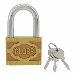 CANDADO BRONCE GLOBE 20 MM