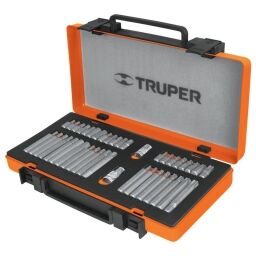 PUNTA.PDESTORN. COMBINADO JGO TRUPER 42 PZAS PUN-42X