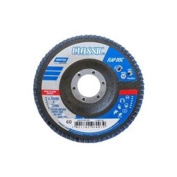 DISCO FLAP P/METAL IMPORTADO 4'1/2 -GRANO 60 NORTON