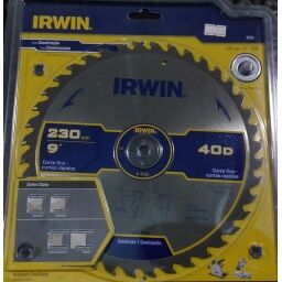 SIERRA P/MADERA IRWIN P/L C/WIDIA 9 X 40D 15260