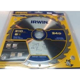 SIERRA P/MADERA IRWIN P/L C/WIDIA 8 1/4X 24D 15180