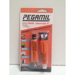 PEGAMIL EPOXI GRIS ACERO 57 ML