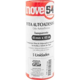 CINTA P/EMPAQUETAR TRANSPARENTE