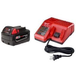 MILWAKEE ACCESORIOS KIT CARGADOR+BAT LI18V 4831-59