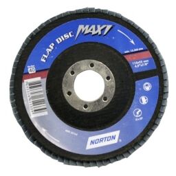 DISCO FLAP P/METAL IMPORTADO 4'1/2 -GRANO 80 NORTON