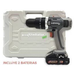 GLADIATOR MAQUINARIA BATERIA TALADRO 13 CP 2B 16V TP71316K2