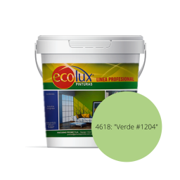 ECOLUX-LATEX INTEXT VERDE 1204 3.6 LT 461836
