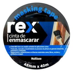 CINTA CREPE IMPORTADA 48 MM X 40 MTS REX REX30405