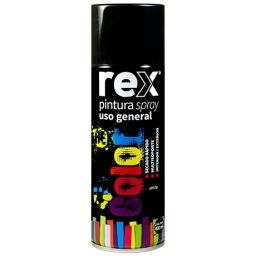 PINTURA EN SPRAY NEGRO BRILL. REX REX60014