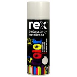 PINTURA EN SPRAY PLATA METAL REX REX60026