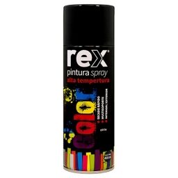 PINTURA EN SPRAY NEGRO ALTA TEMP.REX REX60035