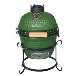 BARBACOAS Y ACC. KAMADO 13" PARRILLA & AHUMADOR CARBON