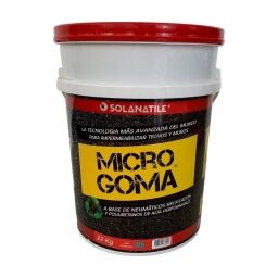 MEMBRANA ASFALT.MICROGOMA IMPERMEABILIZANTE GRIS 22 KG