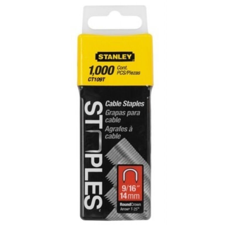 GRAMPADORA.STANLEY- GRAMPAS CABLE 4-9/16-CAJA 1000-CT109T