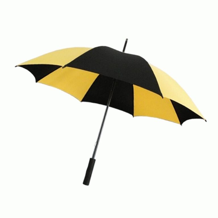 PARAGUAS PARAGUAS NEGRO Y AMARILLO