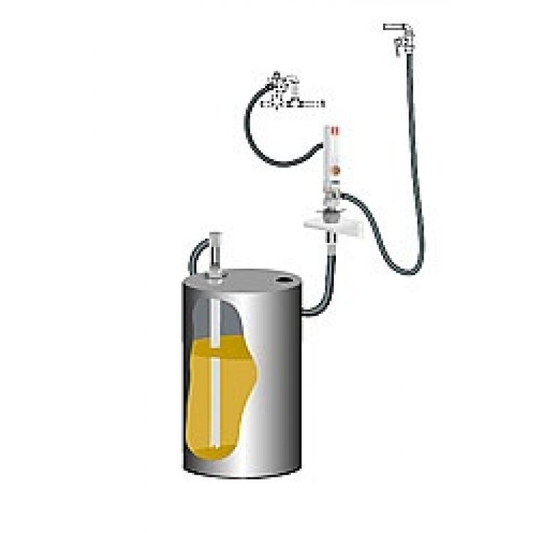 BOMBA P/TANQUE SAMOA NEUMAT. ACEITE KIT 3:1 K3/C/B 379000
