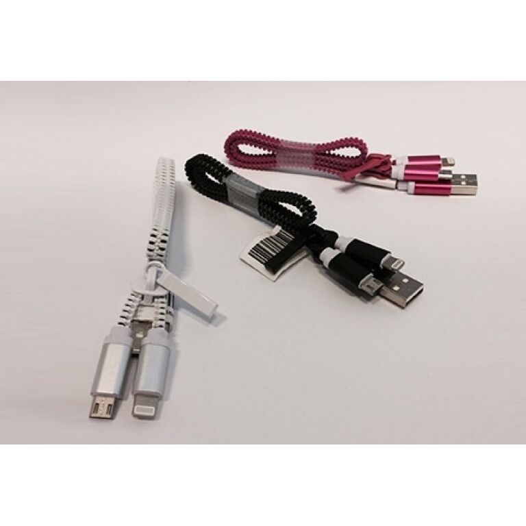 STRONGER TECH CABLE C/CONEX USB ZIPPER SMART