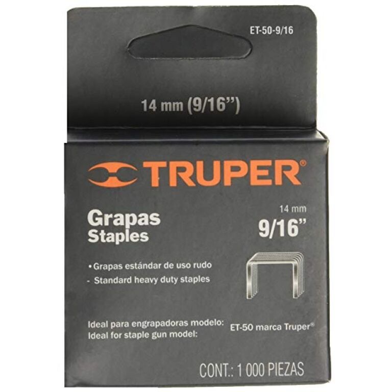 GRAMPADORA.TRUPER - GRAMPAS MODELO ET 50 5.- 9/16 (1000u)