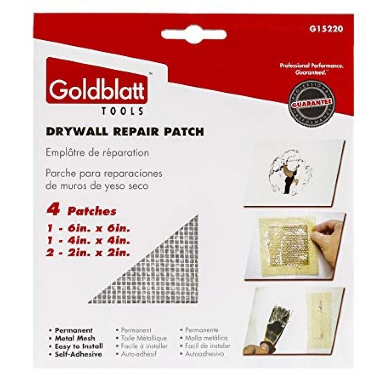 HERRAMIENTAS PARA YESO GOLDBLATT PARCHE DE 4" 428341