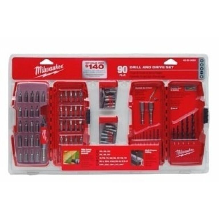 PUNTA.P/DESTORN. COMBINADO JGO MILWAKEE 90 PZAS 4832-8003
