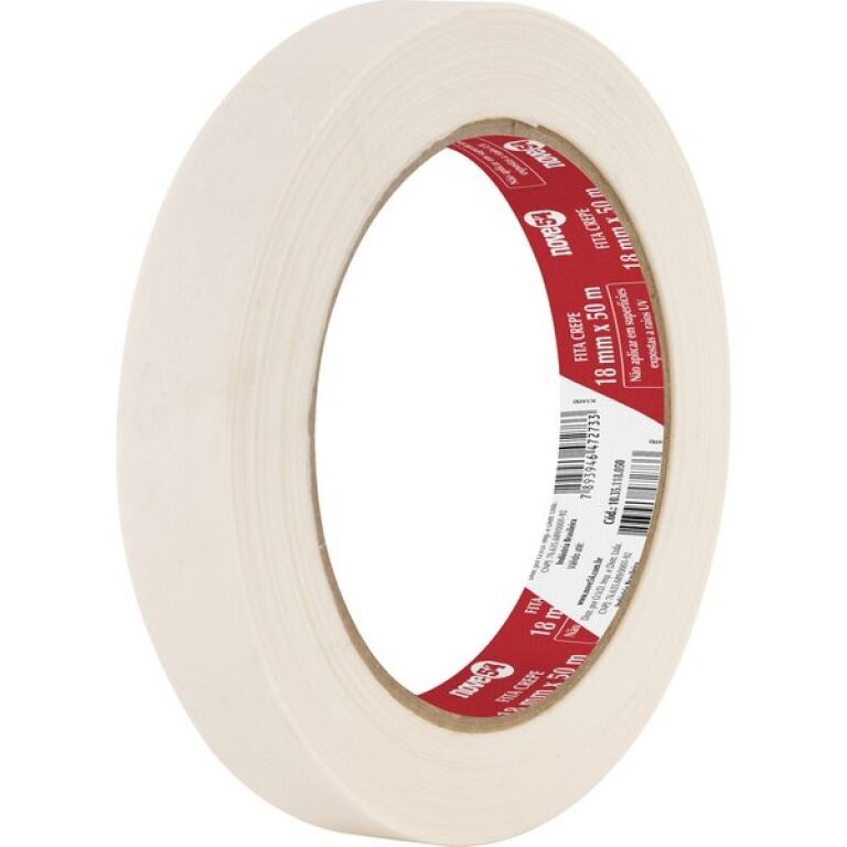 CINTA CREPE IMPORTADA 24 MM X 50 MTS NOVE 1035124050