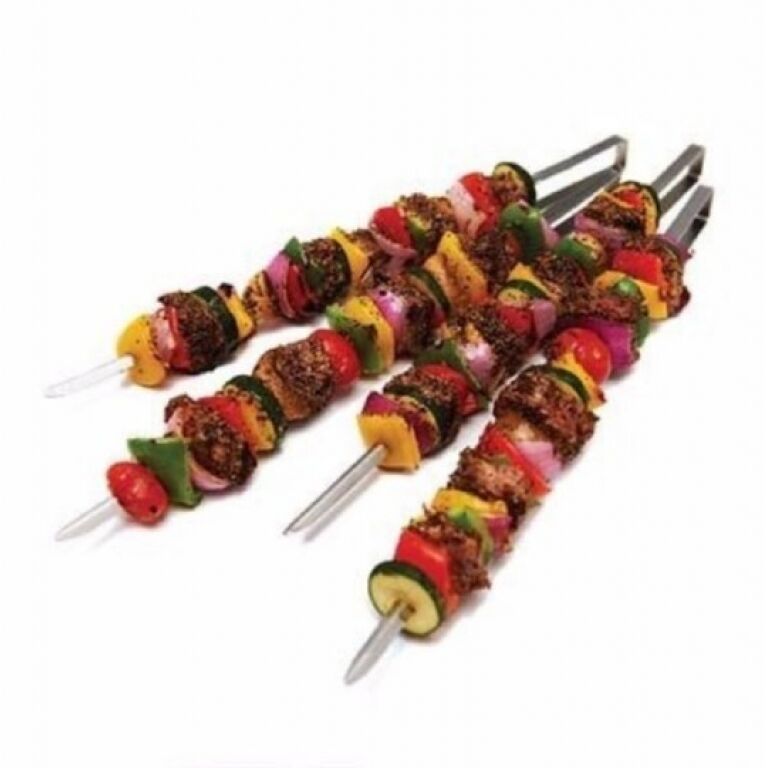 BARBACOAS Y ACCESORIOS BROCHETERA DE COCINERO EN V