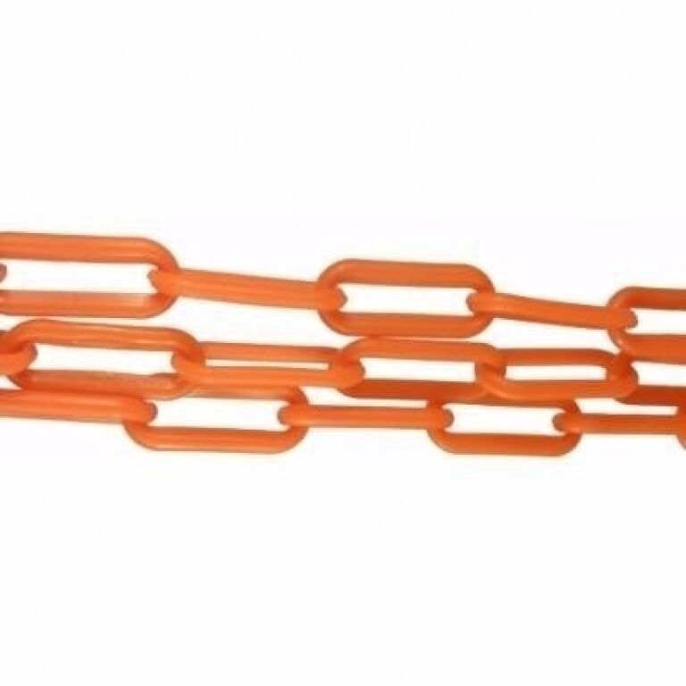 CADENA PLASTICA IMPORTADA NARANJA