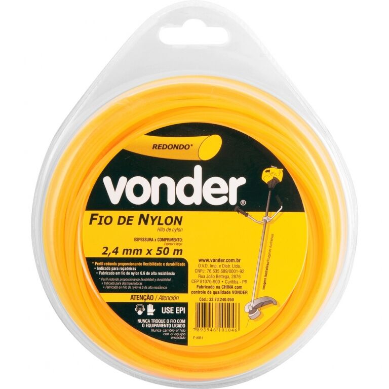 TANZA P/BORDEADORA NOVE 54 2.4 X 50 MT REDON 3373240050