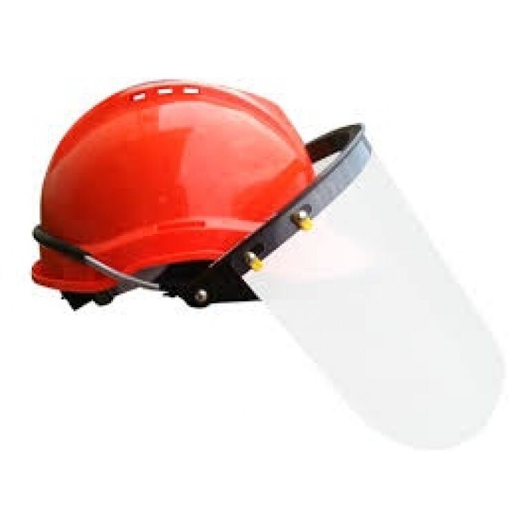 PROTECTOR FACIAL ARNES + PANTALA + CASCO OBRA