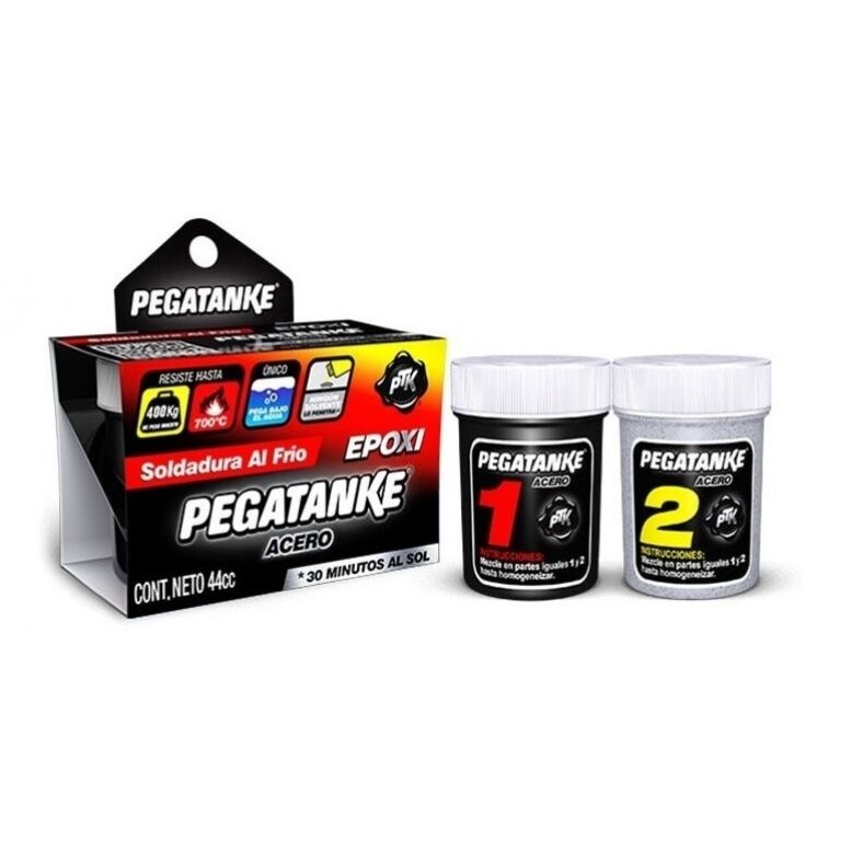 SOLDADURA AL FRIO PEGATANKE ACERO 400 KG 700C