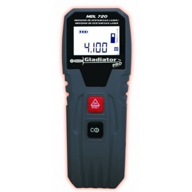 MEDIDOR DE DISTANCIA DIGITAL 20 MTS C/LASER GLAD MDL 720