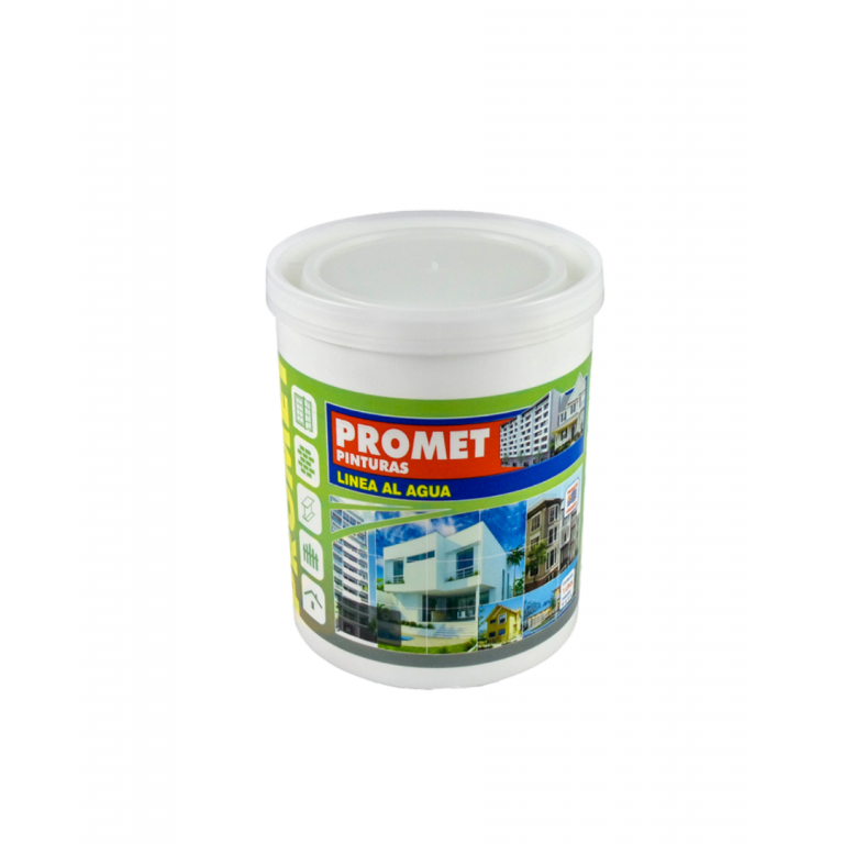 PROMET-ACRILICA INTERIOR LAVABLE ANTIHONGO 1 LT 40031