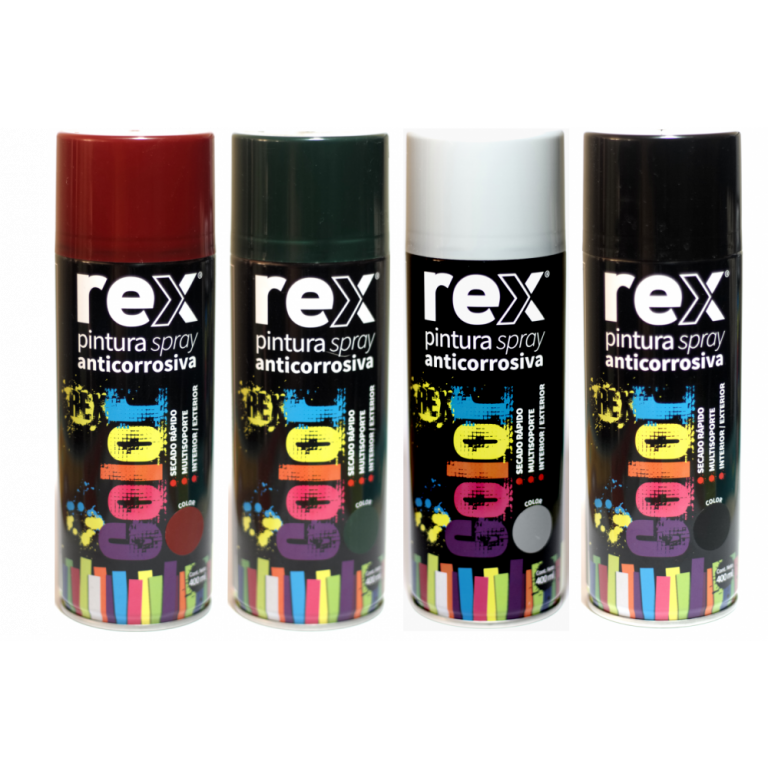 PINTURA EN SPRAY ANTICORR.NEGRO REX REX60036