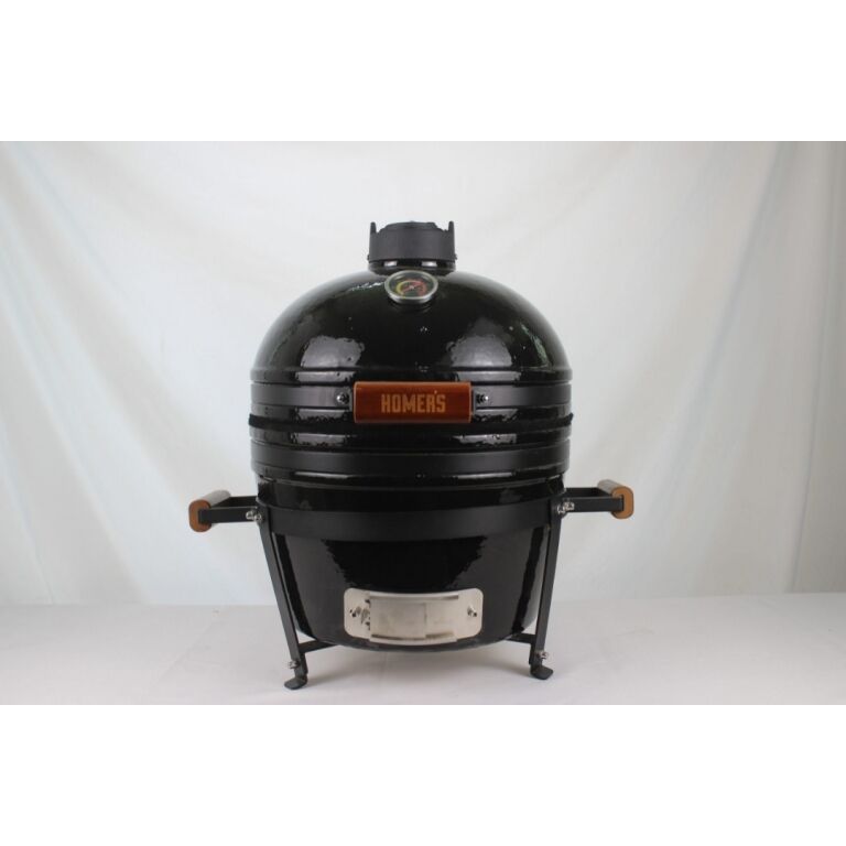 BARBACOAS Y ACCESORIOS KAMADO 16" PARRILLA & AHUMADOR CARBON